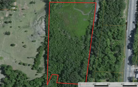 SOLD: 11.25 Acres with Creek Frontage Walking Distance from Town!