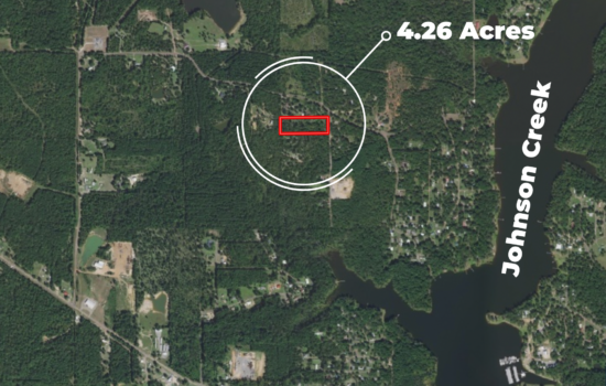 SOLD: Perfect Cabin Site! 4.26 Acres Just a Mile from the Lake