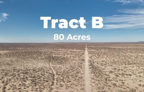 80 Acres (Tract B) of Open West Texas Land with Sweeping Mountain Views